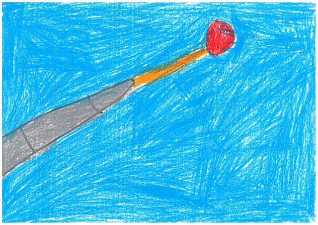 Deivids Rusiņš "Rocket with Laser"