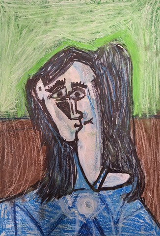 Zane Bajāre Pablo Pikaso darbu izpēte, kopija