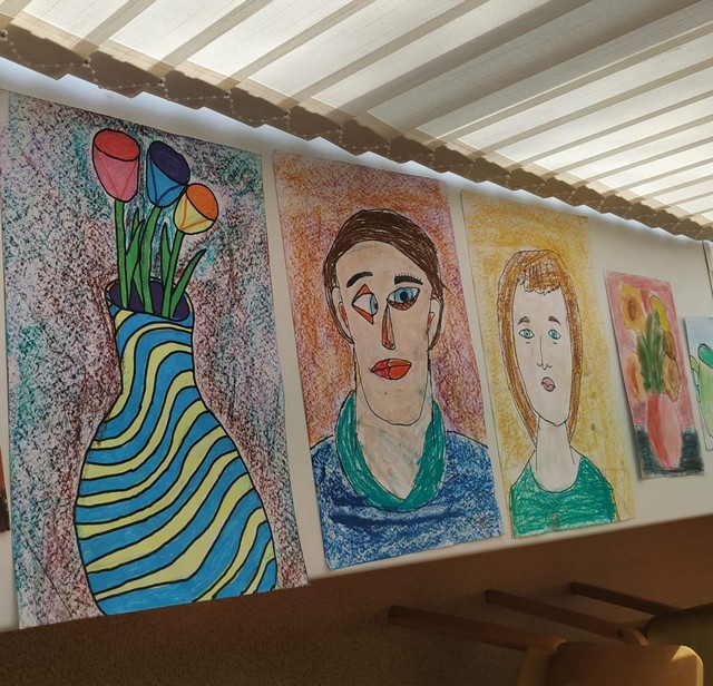 Maksima Žuravļova darbi iespaidojoties no modernās mākslas